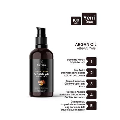 Novega Argan Yağı Proactive Kompleks - Dökülme ve Kırılma Karşıtı Onarıcı & Güçlendirici Elixir